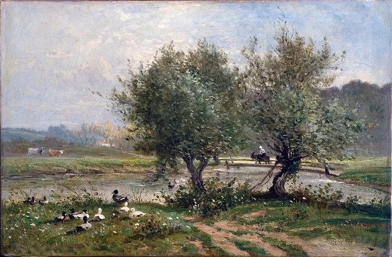 Paesaggio con Anitre